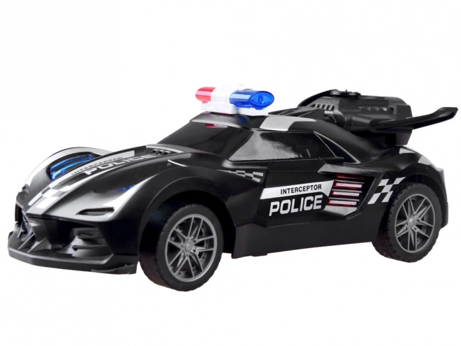 Ferngesteuertes Polizeiauto mit Rauch und Licht