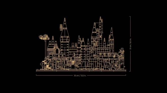 Lego Harry Potter Schloss Hogwarts und Gelände
