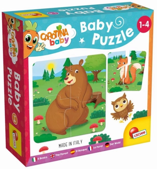 Carotina Baby Puzzle Waldfreunde