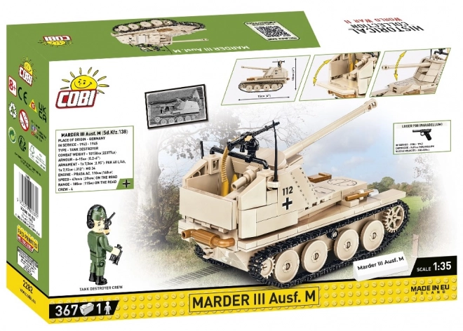 Marder III Sd.Kfz. 138 Ausf. M Modellbausatz von COBI