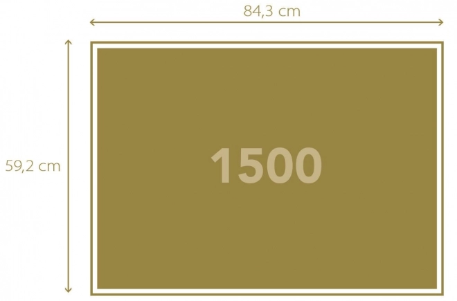 Puzzle 1500 Teile Compact Rom