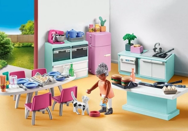 Playmobil Küche mit Esszimmer Set