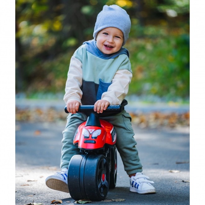 Falk Kinderfahrzeug Rennen Rot Breite Räder