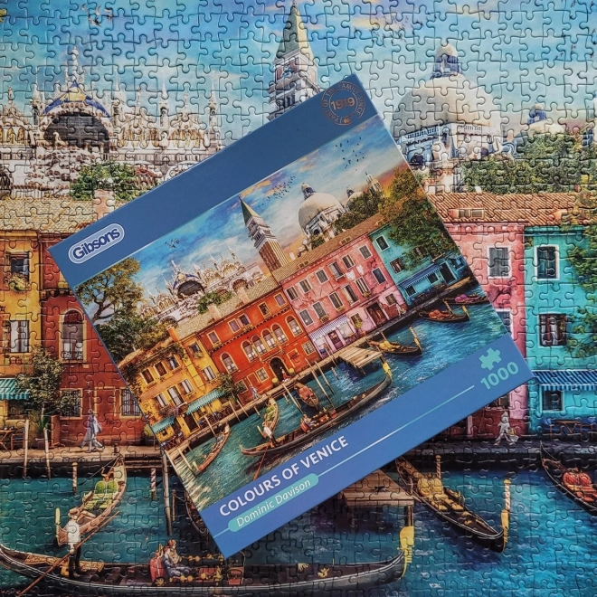 Gibsons Puzzle Farben von Venedig 1000 Teile