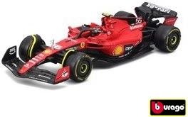 Metallmodell BBURAGO 1:43 FERRARI F1 SF-23 (2023) Carlos Sainz mit Fahrerfigur