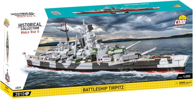 COBI Historical Collection – Schlachtschiff TIRPITZ (1:300, 2810 Teile)