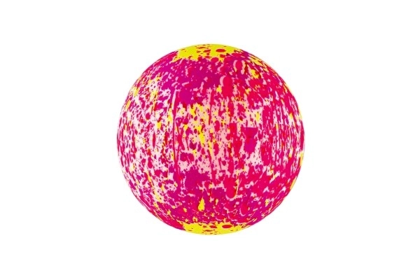 Bunter Ball mit Spritzern 22 cm