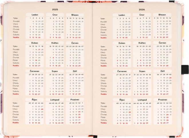 Notique Wöchentlicher Wohltuender Kalender 2025