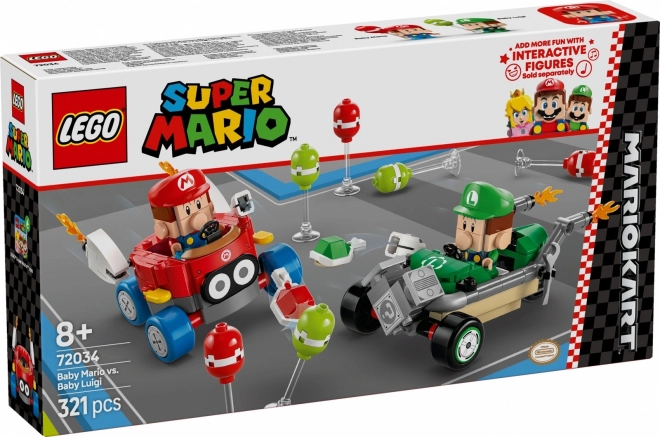 Lego Super Mario Baby Mario vs Baby Luigi Spielset