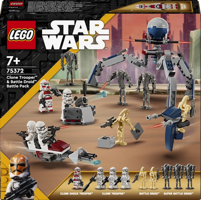 Lego Star Wars Kampfset mit Klonkrieger und Kampfdroiden