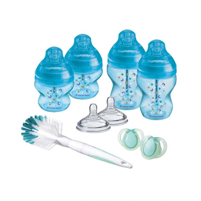 Babyflaschen-Set Advanced Anti-Colic, verschiedene Größen, Blau