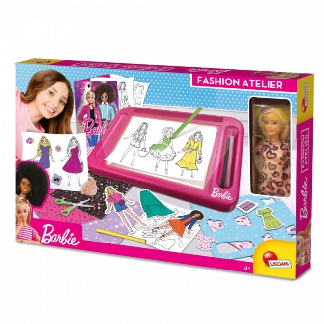 Barbie Modeatelier mit Puppe