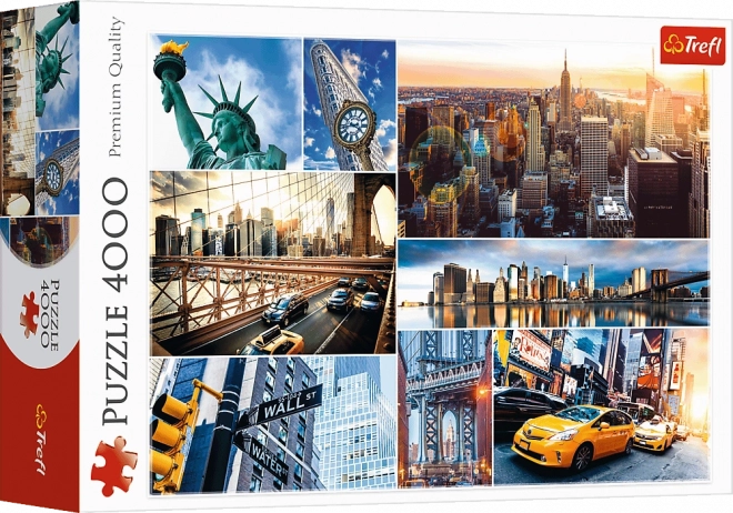 Puzzle 4000 Teile - New York Collage