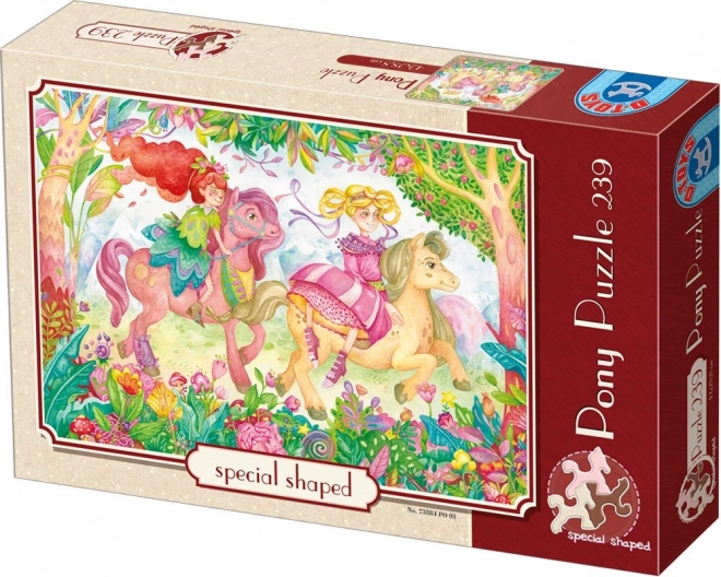 Buntes Pony Puzzle 239 Teile