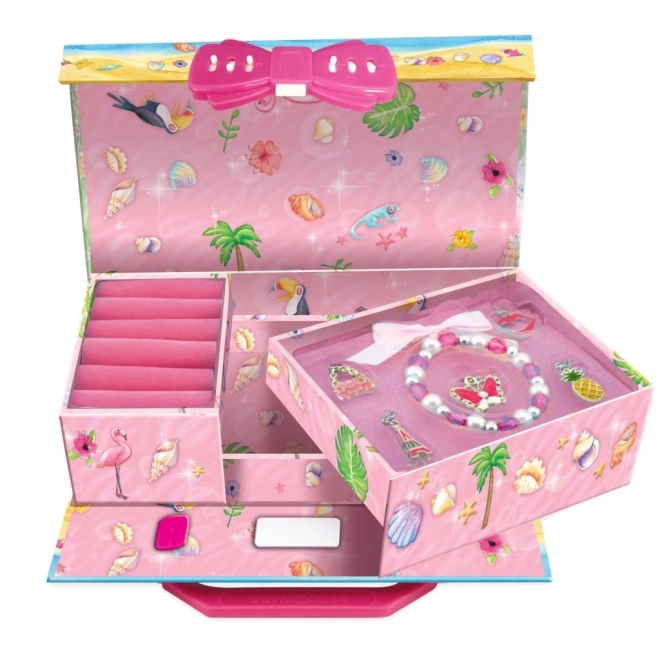 Schmuckkoffer Flamingo