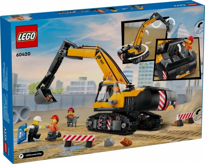 Gelber Bagger LEGO City