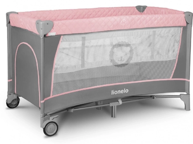 Cestige Babybett Flower 2-in-1 Grau Scandi