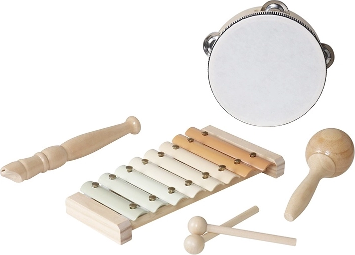 Vier Instrumente in einem Set