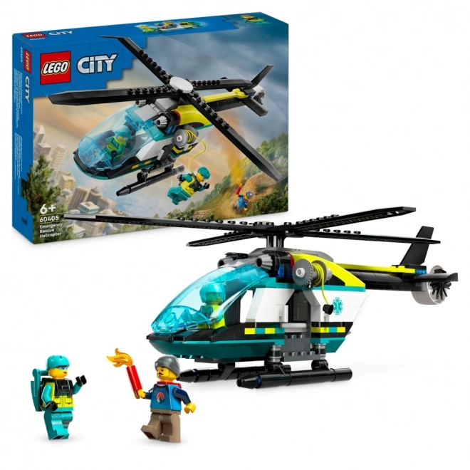 Lego Stadt Rettungshubschrauber