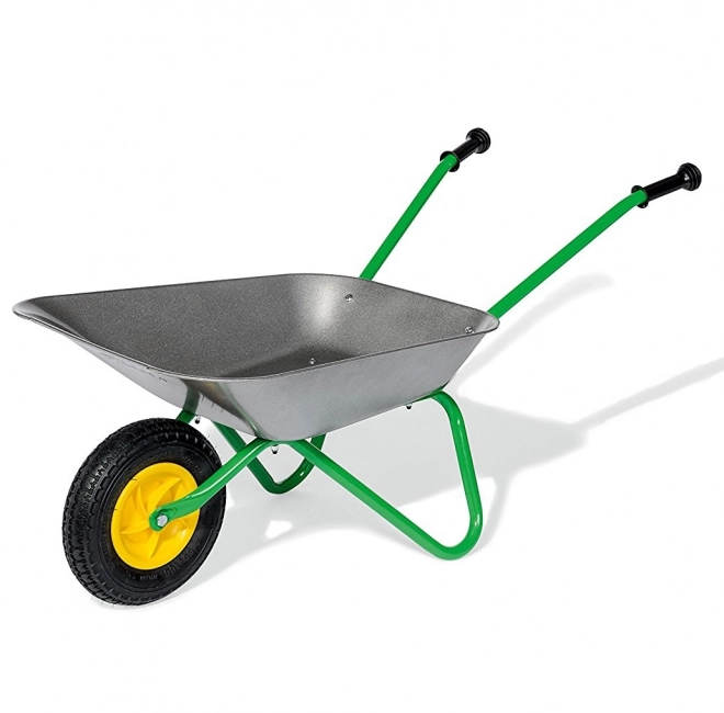 Kinder-Schubkarre Grau Metall von Rolly Toys