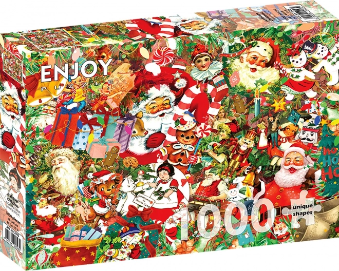 Enjoy Puzzle Vintage Weihnachten 1000 Teile