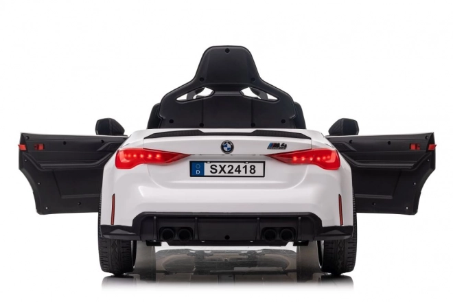 Elektrisches Kinderauto BMW M4 Weiß