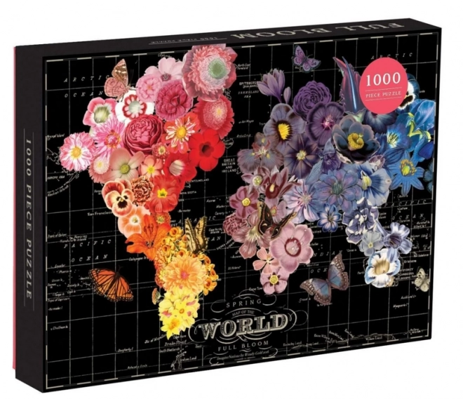 Galison Puzzle Blühende Erde