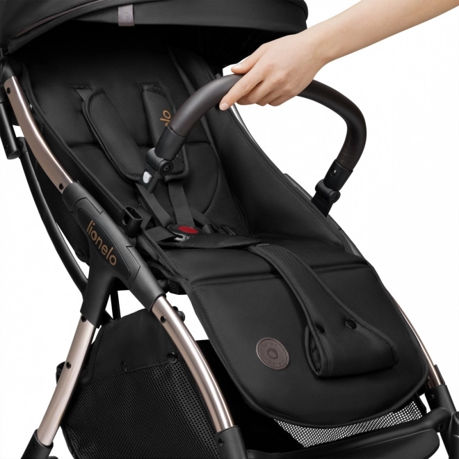 Sportlicher Kinderwagen Julie One Schwarz Gold