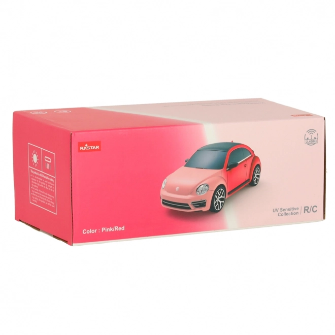 Ferngesteuertes Auto Volkswagen Beetle UV in Pink