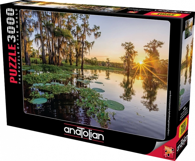 Sonnenaufgang über dem Duck Lake Kanada Puzzle 3000 Teile