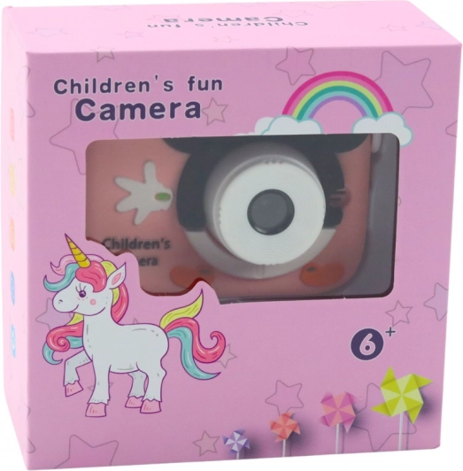 Kinder Digitalkamera Maus Rosa
