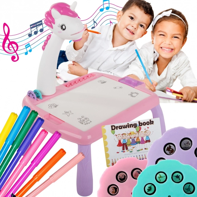 Kinder-Projektortisch für kreatives Zeichnen