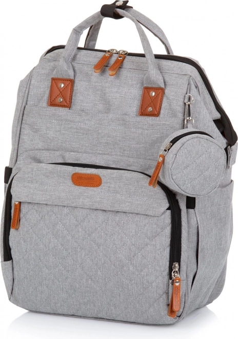 Praktischer Baby-Rucksack Ash Grey