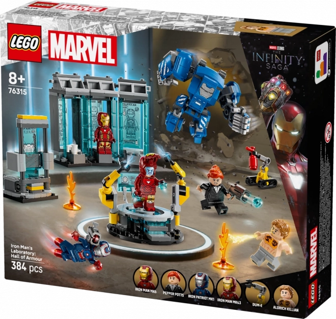 LEGO Marvel Iron Man und sein Labor