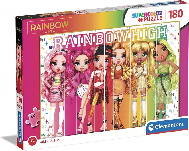 Clementoni Puzzle Rainbow High 180 Teile