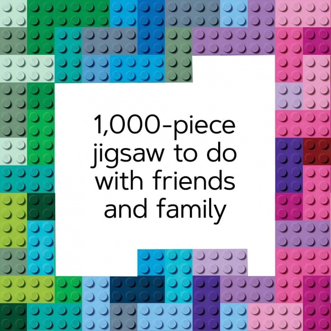 Lego Regenbogen Steine Puzzle 1000 Teile