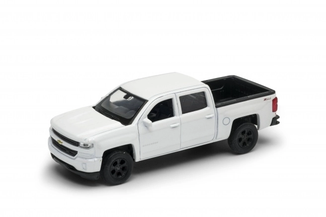 Chevrolet Silverado Modellauto Schwarz 1:34