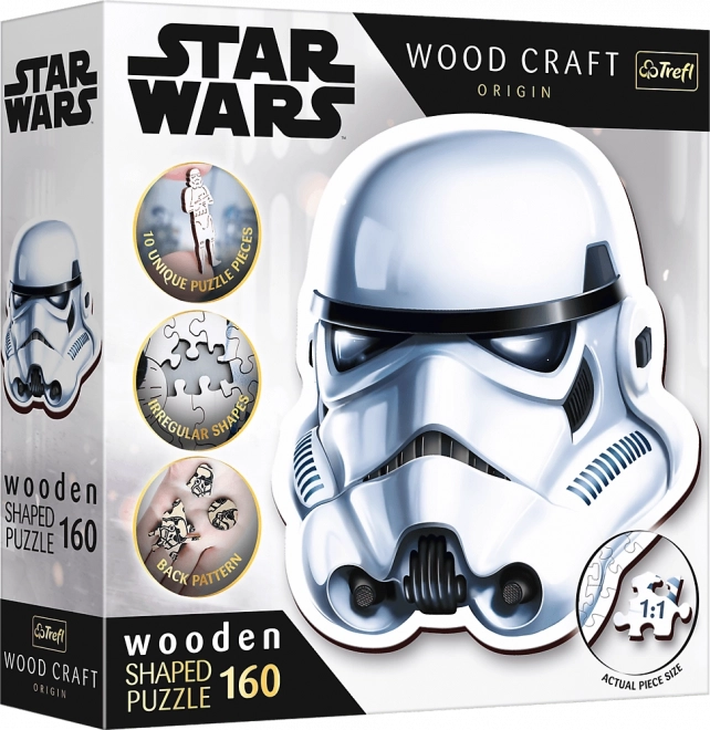 Star Wars Holzpuzzle Sturmtruppler-Helm