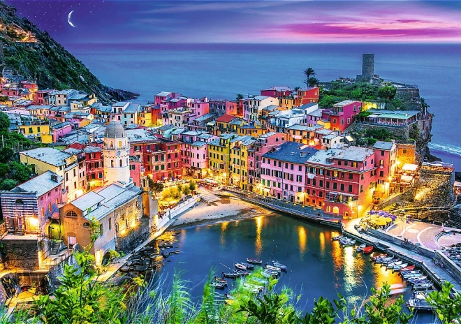 Vernazza, Ligurien, Italien Puzzle Set mit Kleber 1000 Teile