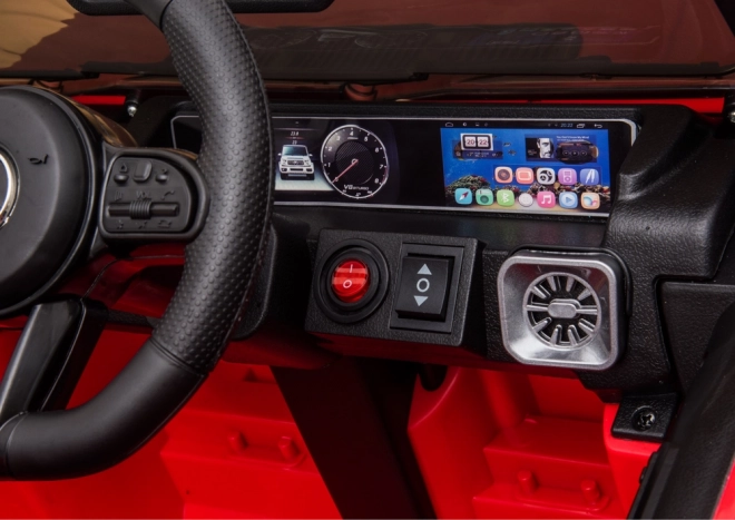 Kinderauto mit Akku Mercedes G63 rot