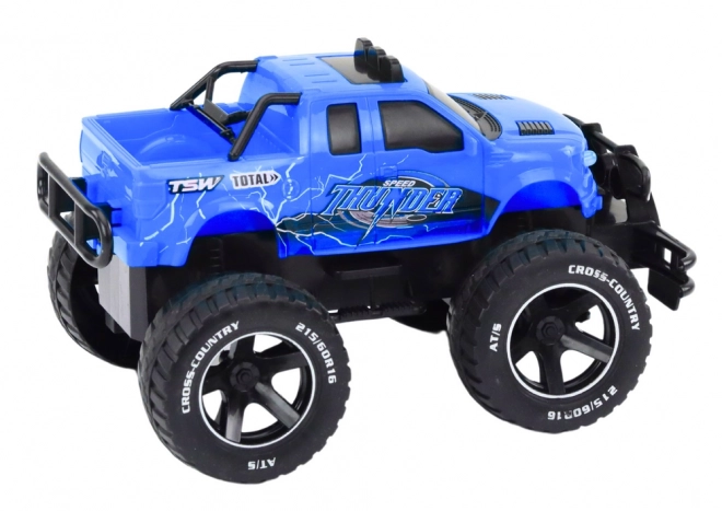 Fernbedienbares Offroad-Auto in Blau