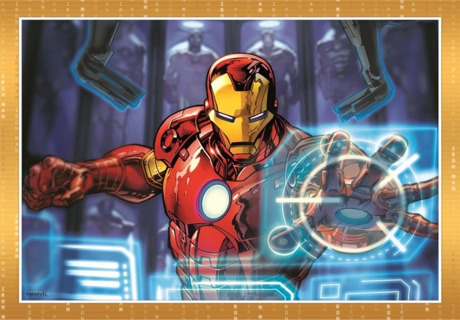 Clementoni Puzzle 4-in-1 Die Avengers