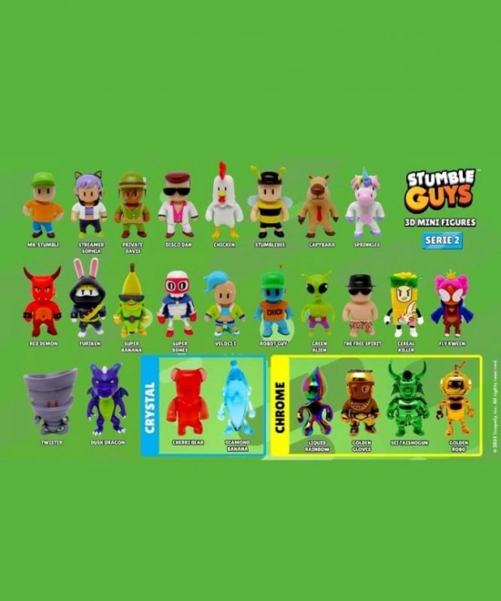 Stumble Guys Figuren-Set im Windowbox