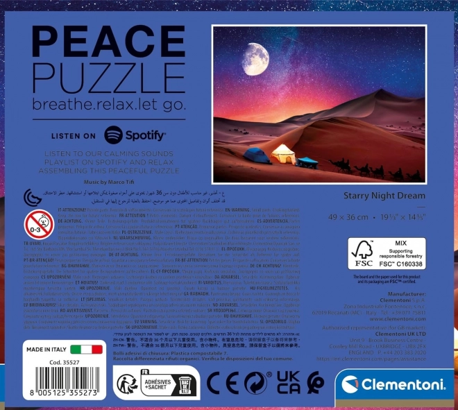 Clementoni Puzzle 500 Teile - Dream unter dem Sternenhimmel