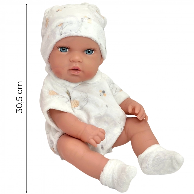 Woopie Baby-Puppe mit Tragesitz