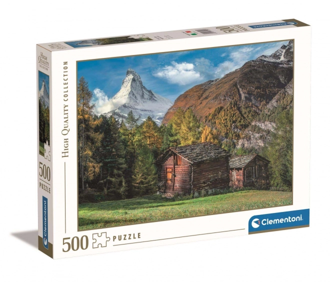 Clementoni Puzzle Der Zauberhafte Matterhorn 500 Teile