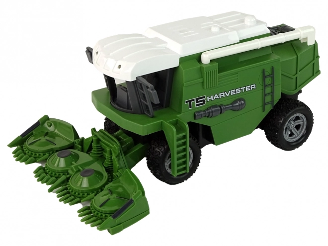 Ferngesteuerter Landwirtschaftlicher Mähdrescher 29 cm Grün