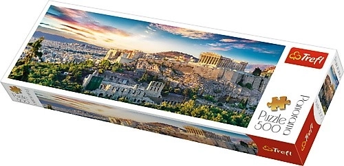 Panoramisches Puzzle Akropolis Athen 500 Teile