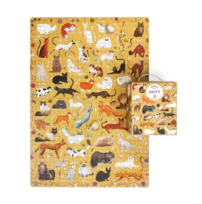 Puzzlove Katzenpuzzle 1000 Teile