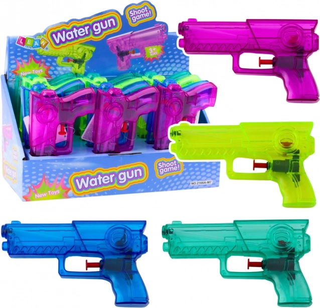 Kleine transparente Wasserpistole für Kinder